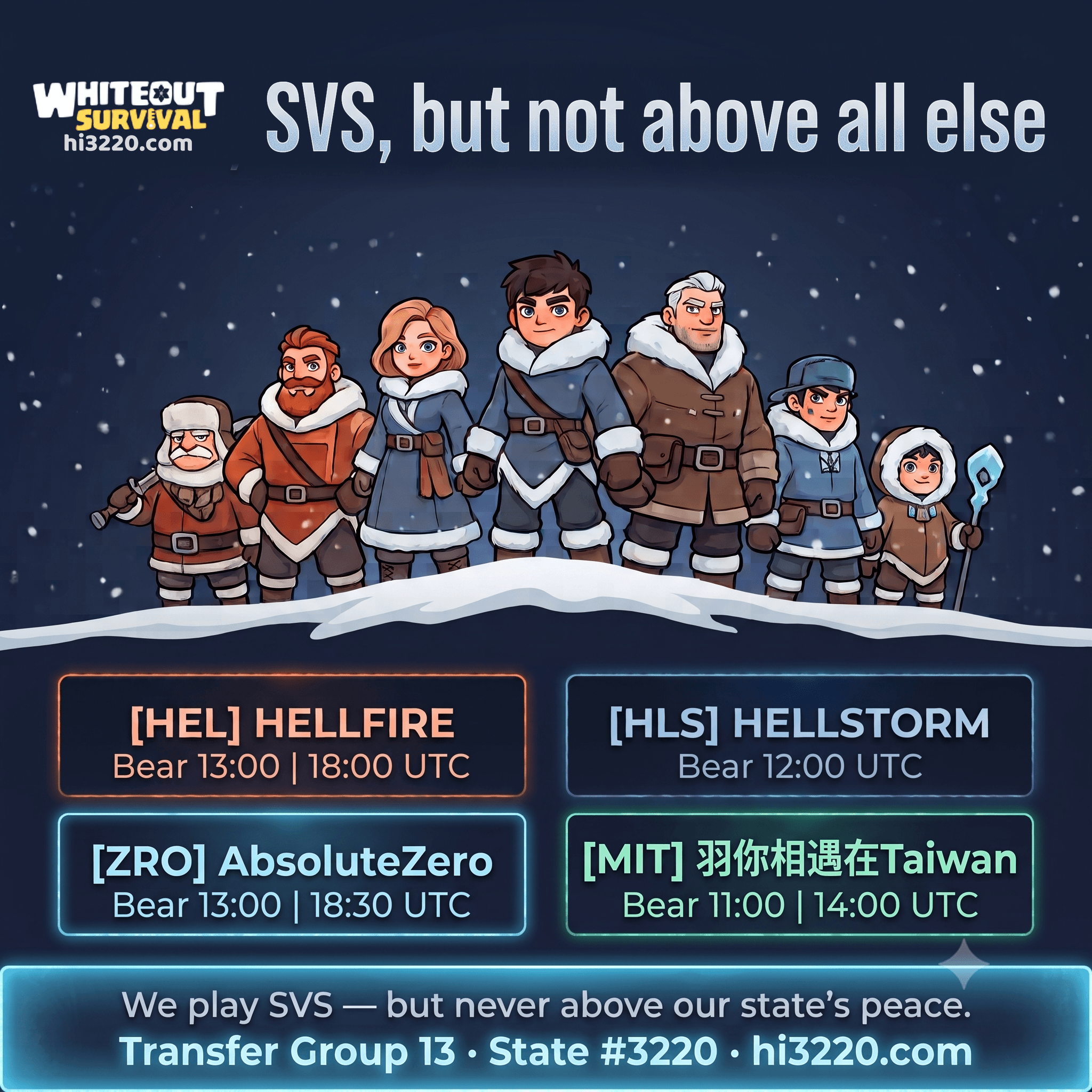 SVS, but not above all else